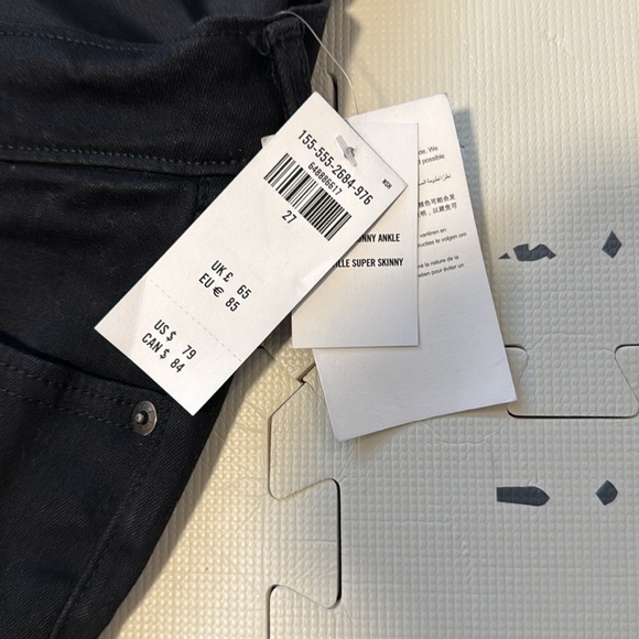 Abercrombie maternity jeans size 27 NWT - Picture 3 of 7